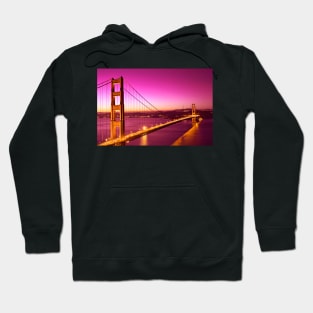 Golden Gate Love Bridge Hoodie